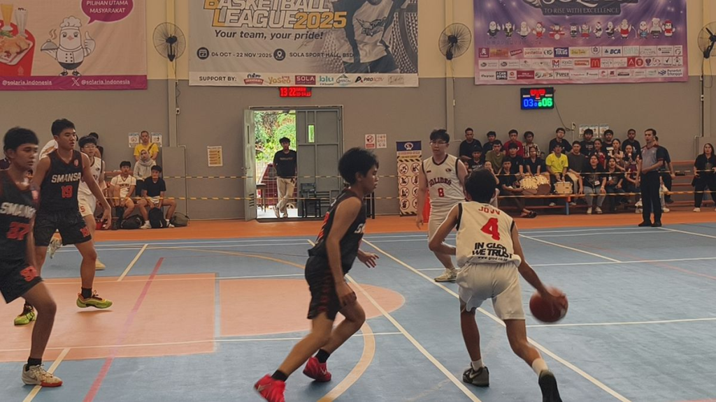 Pertandingan Basketball di SoliDEO Festival 2025