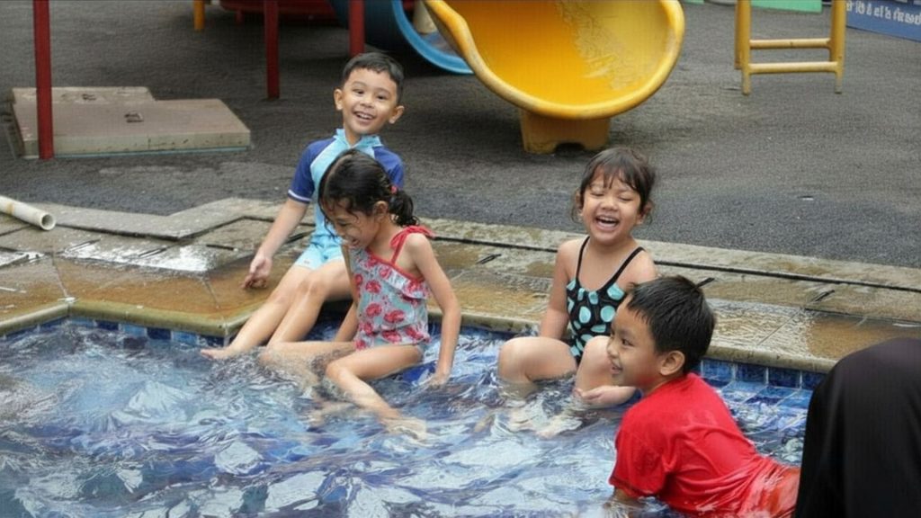 Kegiatan Renang SoliDEO Kindergarten